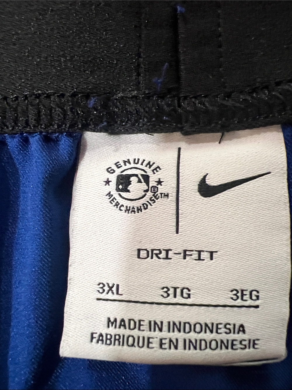 Nike Royal Blue Dodgers Athletic Shorts - Picture 2 of 6